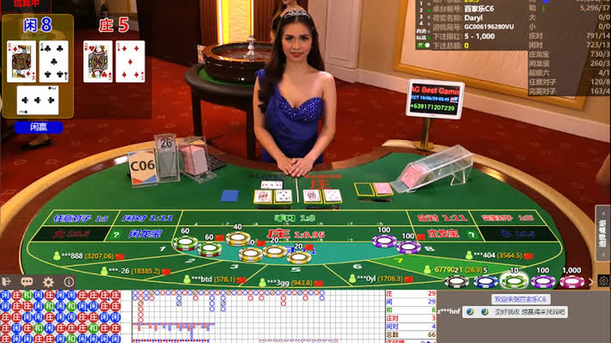 Live Dealer Baccarat - YamanPlus Philippines