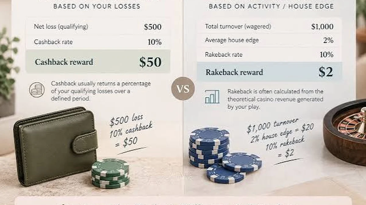 Casino Cashback vs Rakeback: Real Reward Value Explained - YamanPlus Philippines