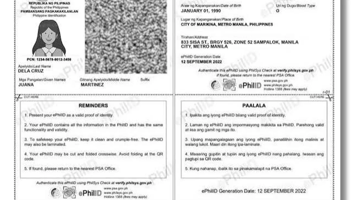 The NATIONAL ID Philippine Identification System - YamanPlus Philippines